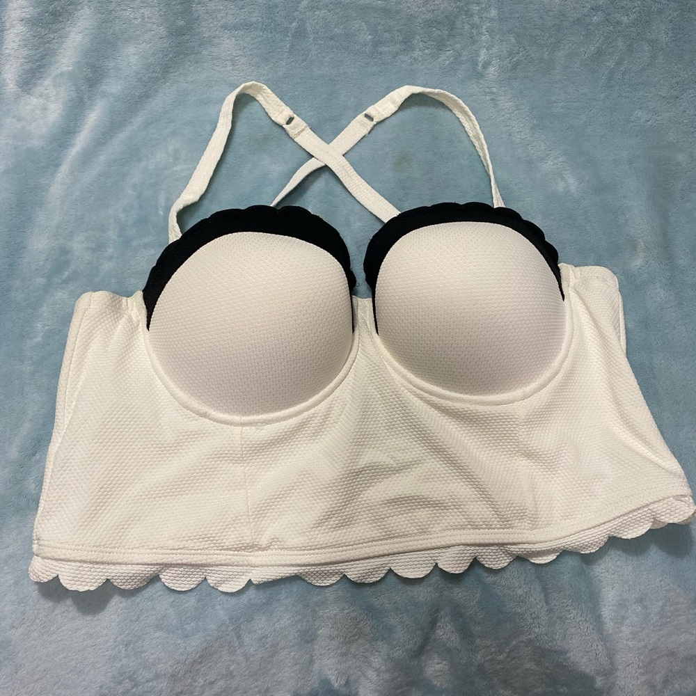 Torrid Scalloped Edge Bathing Suit